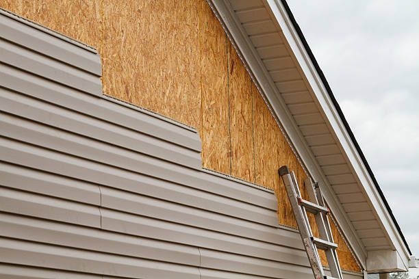 Professional Siding Contractor technician working in Gloucester Point, VA